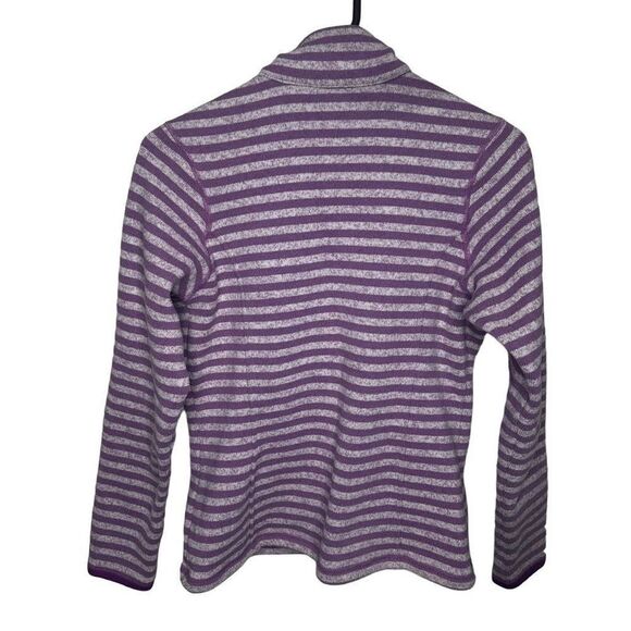 Patagonia Womens Better Sweater 1/2 Zip Purple Small - Picture 4 of 4